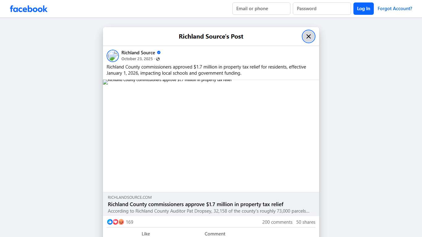 Richland Source - Richland County commissioners approved... Facebook